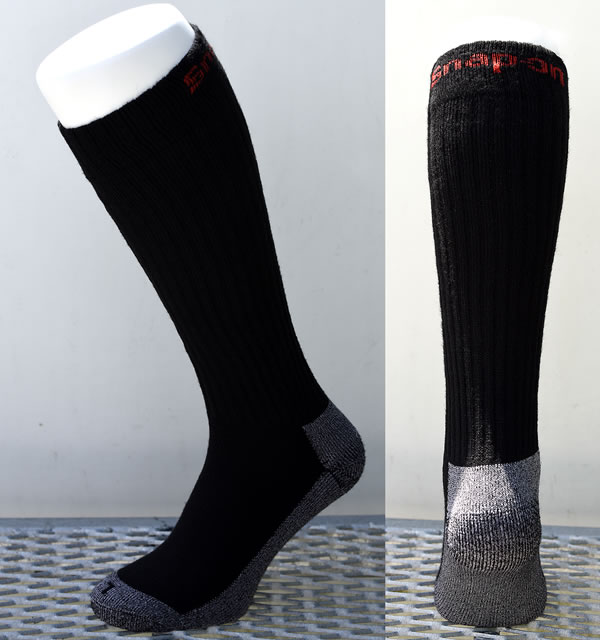 Compression Socks Black Size L UK 6-11 EUR 39-45