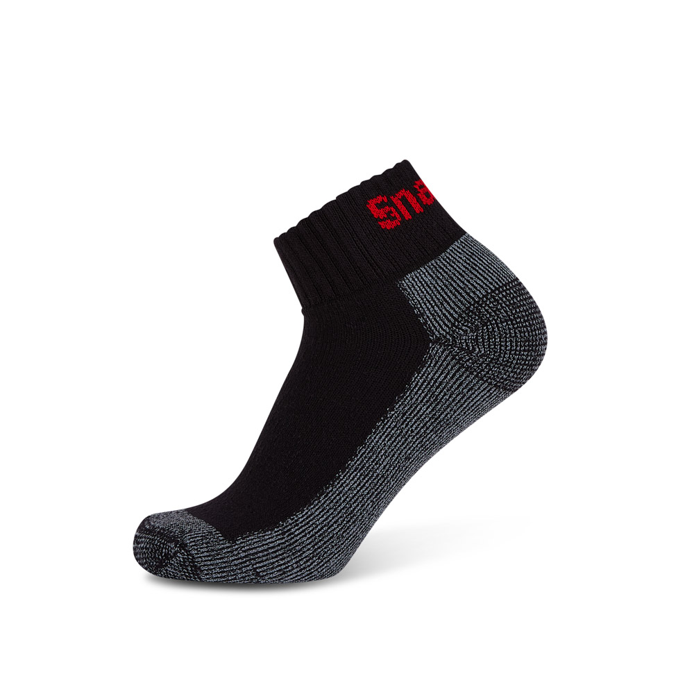 Ankle Socks Black Size L UK 6-11 EUR 39-45