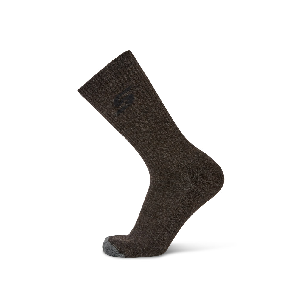 Merino Crew Socks Chestnut Size L UK 6-11 EUR 39-45