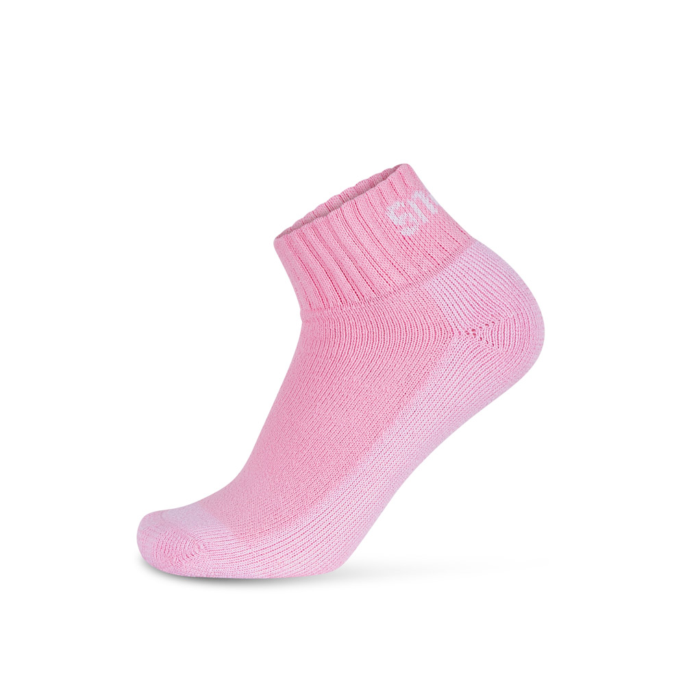 Ankle Socks Pink Size M UK 5-9 EUR 38-43